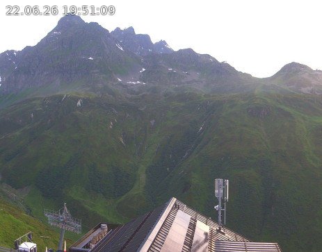 Silvretta Montafon: Blick zur Valisera