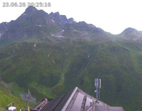 Silvretta Montafon: Blick zur Valisera