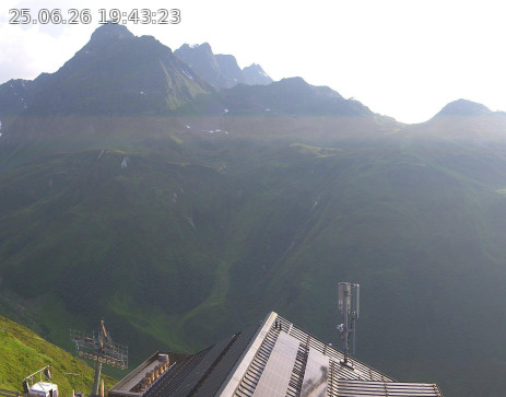 Silvretta Montafon: Blick zur Valisera