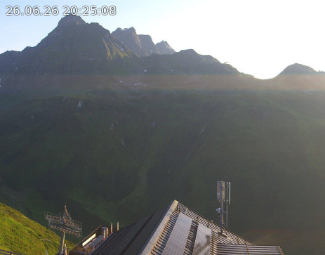 Silvretta Montafon: Blick zur Valisera