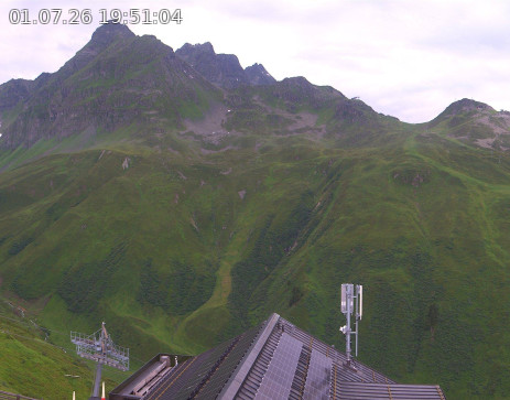 Silvretta Montafon: Blick zur Valisera