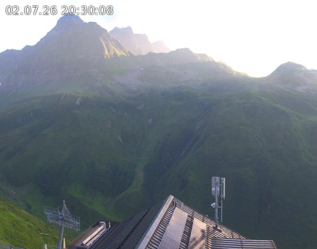 Silvretta Montafon: Blick zur Valisera