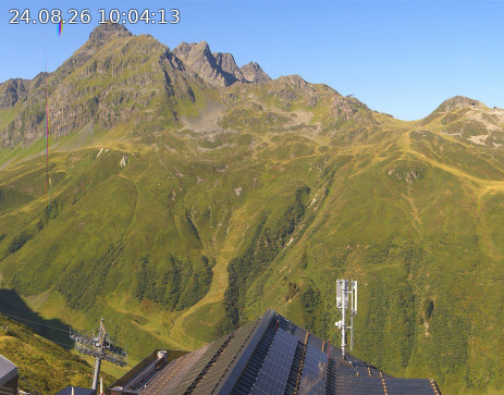 Silvretta Montafon: Blick zur Valisera
