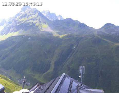 Silvretta Montafon: Blick zur Valisera