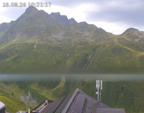 Silvretta Montafon: Blick zur Valisera