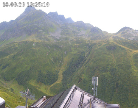 Silvretta Montafon: Blick zur Valisera