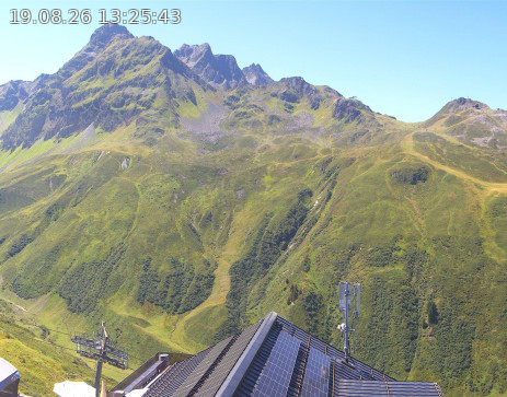 Silvretta Montafon: Blick zur Valisera