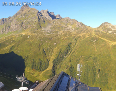 Silvretta Montafon: Blick zur Valisera