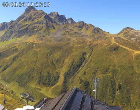 Silvretta Montafon: Blick zur Valisera