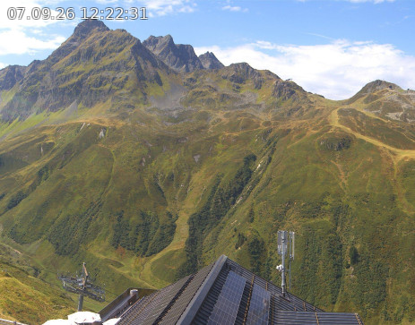 Silvretta Montafon: Blick zur Valisera