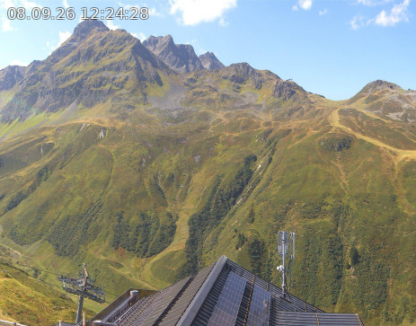 Silvretta Montafon: Blick zur Valisera
