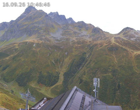 Silvretta Montafon: Blick zur Valisera