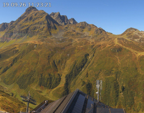 Silvretta Montafon: Blick zur Valisera