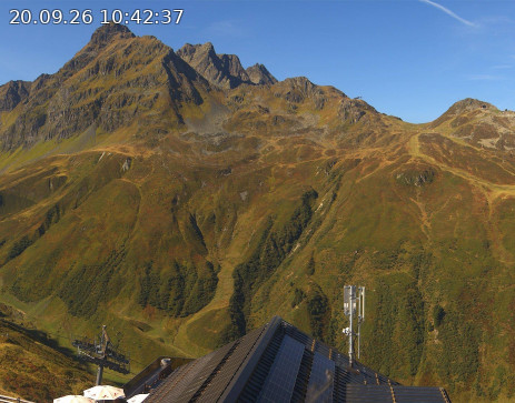 Silvretta Montafon: Blick zur Valisera