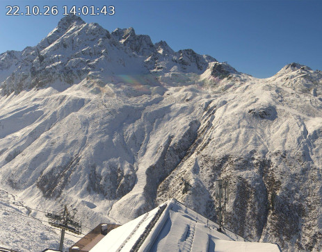 Silvretta Montafon: Blick zur Valisera
