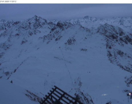 Silvretta Montafon: Blick auf Fredakopf