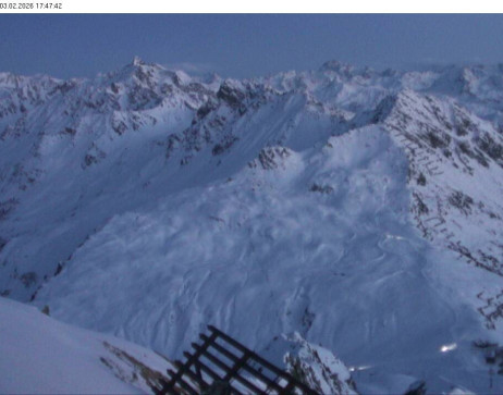 Silvretta Montafon: Blick auf Fredakopf