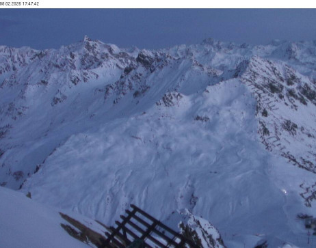 Silvretta Montafon: Blick auf Fredakopf