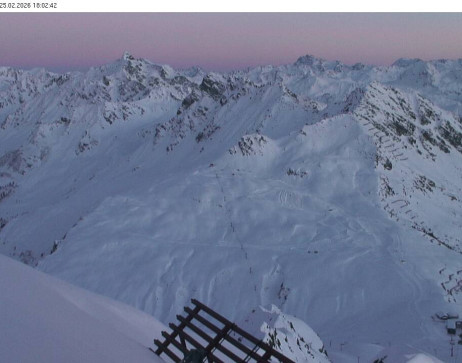 Silvretta Montafon: Blick auf Fredakopf