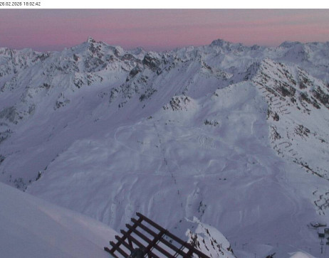 Silvretta Montafon: Blick auf Fredakopf