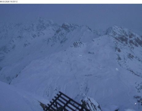 Silvretta Montafon: Blick auf Fredakopf