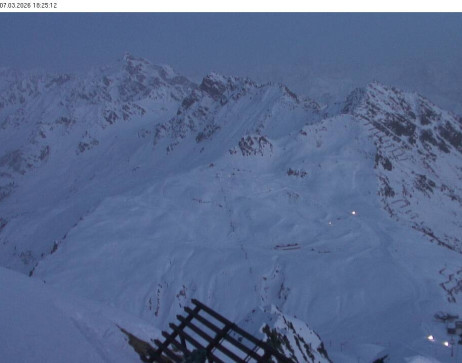 Silvretta Montafon: Blick auf Fredakopf