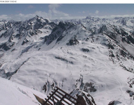 Silvretta Montafon: Blick auf Fredakopf