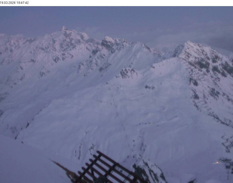 Silvretta Montafon: Blick auf Fredakopf