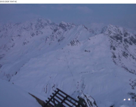 Silvretta Montafon: Blick auf Fredakopf