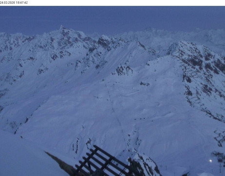 Silvretta Montafon: Blick auf Fredakopf