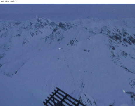 Silvretta Montafon: Blick auf Fredakopf