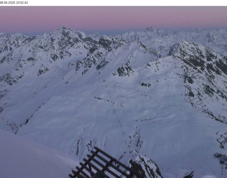 Silvretta Montafon: Blick auf Fredakopf