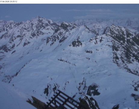 Silvretta Montafon: Blick auf Fredakopf