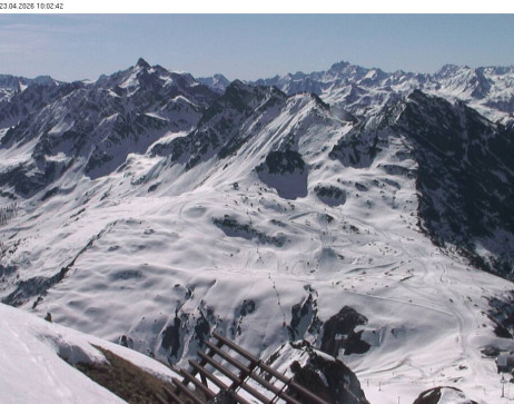 Silvretta Montafon: Blick auf Fredakopf