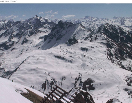 Silvretta Montafon: Blick auf Fredakopf