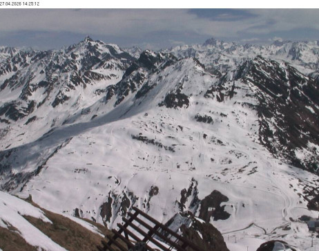 Silvretta Montafon: Blick auf Fredakopf