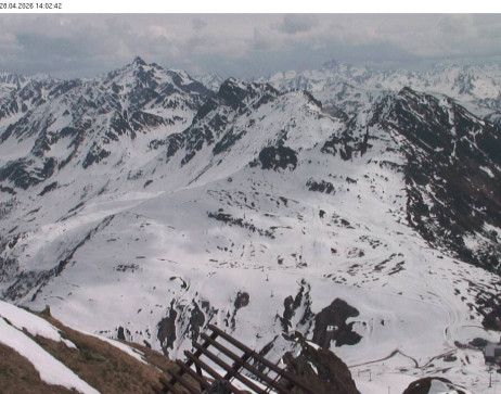 Silvretta Montafon: Blick auf Fredakopf