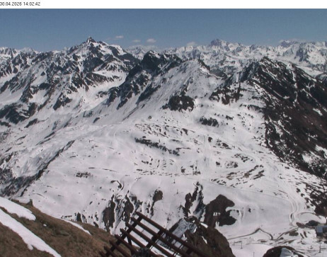 Silvretta Montafon: Blick auf Fredakopf