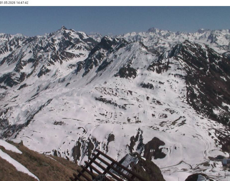 Silvretta Montafon: Blick auf Fredakopf