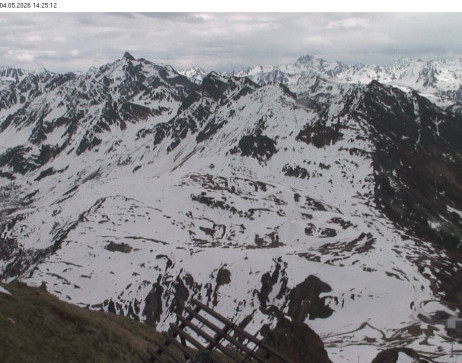 Silvretta Montafon: Blick auf Fredakopf
