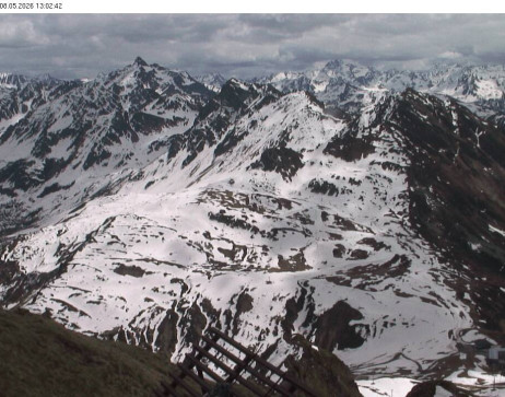 Silvretta Montafon: Blick auf Fredakopf