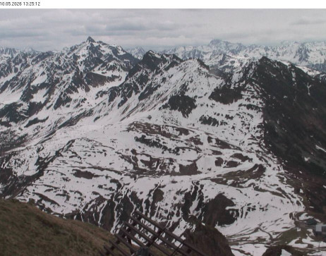 Silvretta Montafon: Blick auf Fredakopf