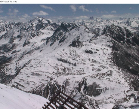 Silvretta Montafon: Blick auf Fredakopf
