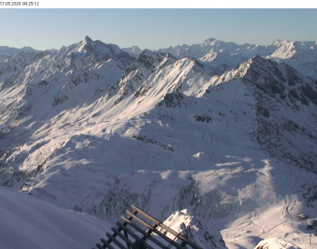 Silvretta Montafon: Blick auf Fredakopf