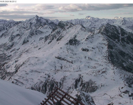 Silvretta Montafon: Blick auf Fredakopf