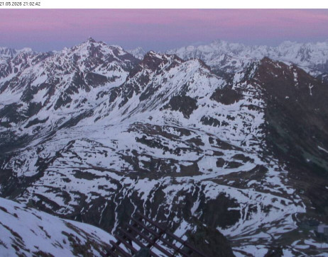 Silvretta Montafon: Blick auf Fredakopf