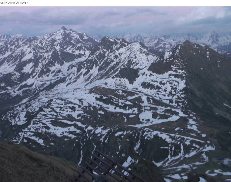 Silvretta Montafon: Blick auf Fredakopf