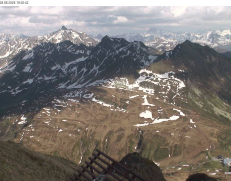 Silvretta Montafon: Blick auf Fredakopf