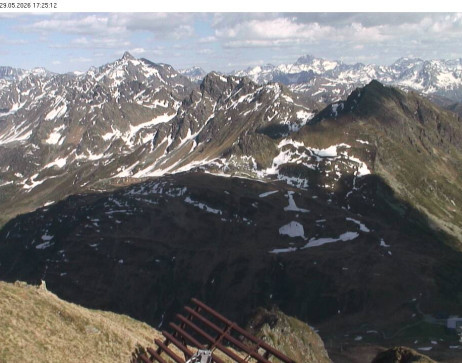 Silvretta Montafon: Blick auf Fredakopf