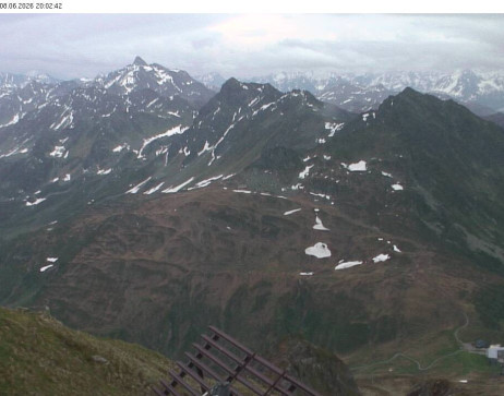 Silvretta Montafon: Blick auf Fredakopf